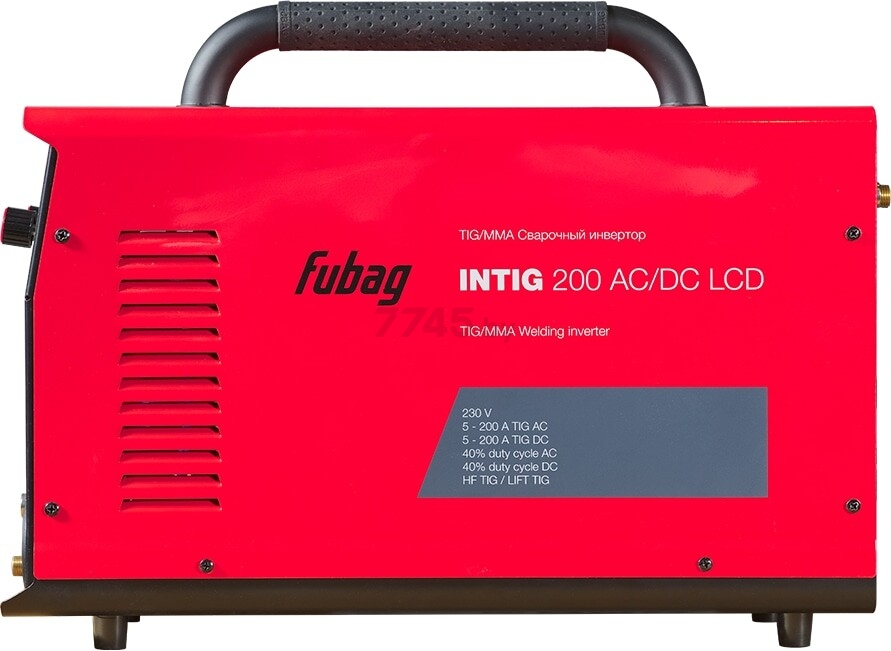 Инвертор сварочный FUBAG Intig 200 AC/DC Pulse LCD (31575.1) - Фото 2