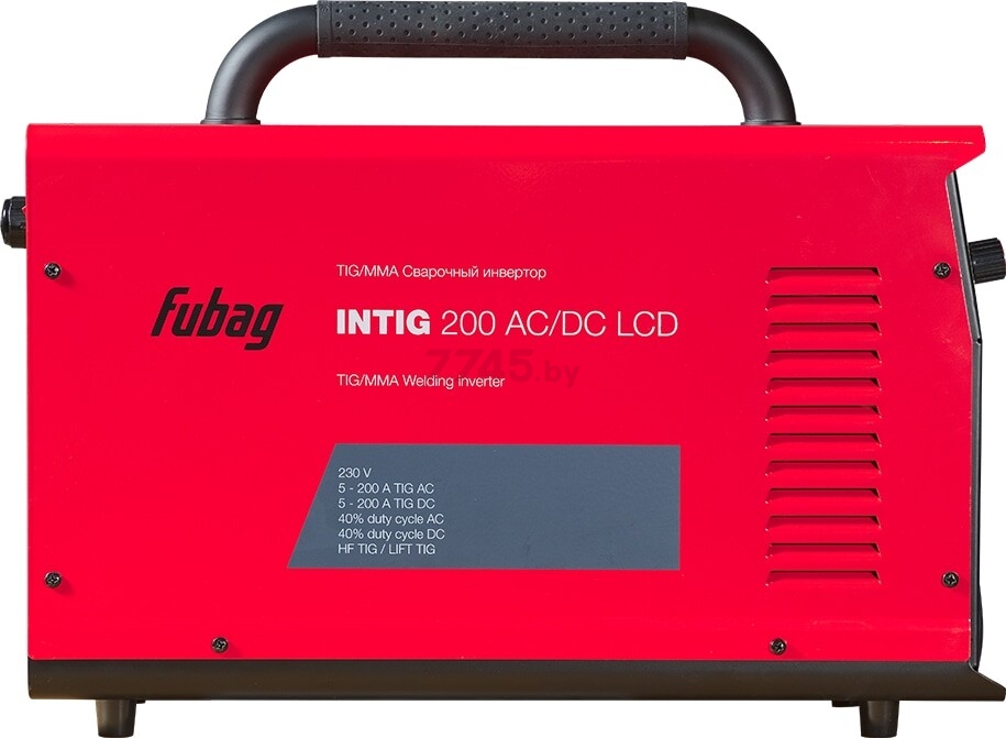 Инвертор сварочный FUBAG Intig 200 AC/DC Pulse LCD (31575.1) - Фото 3