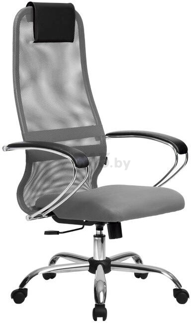 Кресло компьютерное METTA SU-BК-8 CH светло-серый