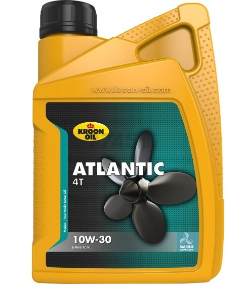 Масло четырехтактное 10W30 минеральное KROON-OIL Atlantic 4T 1 л (33435)