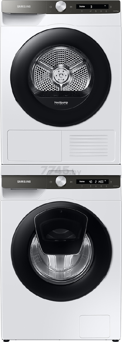 Машина сушильная SAMSUNG DV90T5240AT/LP - Фото 12