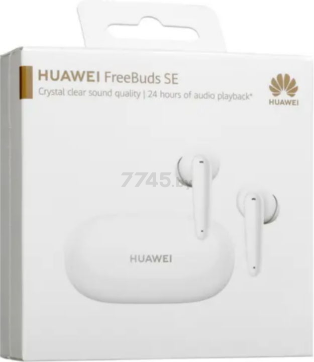 Наушники-гарнитура беспроводные TWS Huawei Freebuds SE White - Фото 14