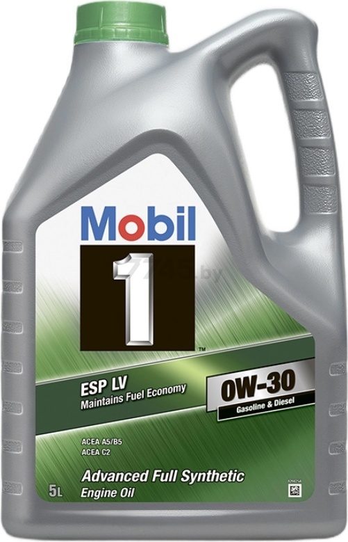 Моторное масло 0W30 синтетическое MOBIL 1 ESP LV 5 л (154320)