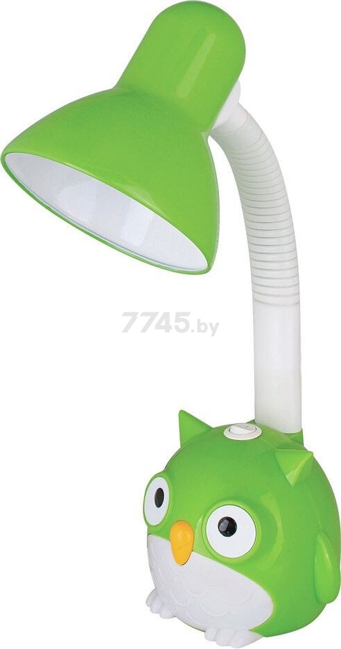 Лампа настольная CAMELION KD-380 C05 Сова зеленый (12604)
