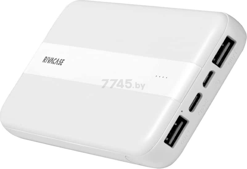 Power Bank RIVACASE VA2041 10000mAh White - Фото 9