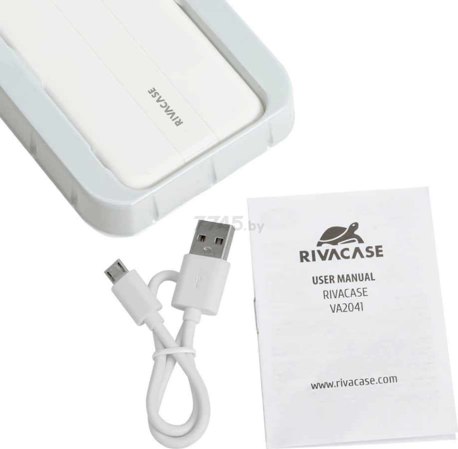 Power Bank RIVACASE VA2041 10000mAh White - Фото 11