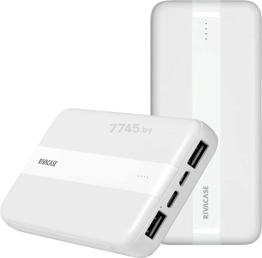 Power Bank RIVACASE VA2041 10000mAh White - Фото 14