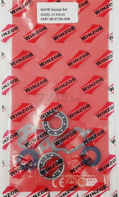 Прокладки с сальниками и подшипниками для триммера/мотокосы WINZOR ST170/180 набор (ST180-200B)