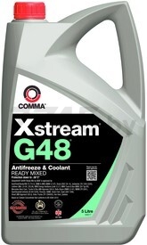 Антифриз G11 зеленый COMMA Xstream G48 Ready Mixed 5 л (XSG48M5L)