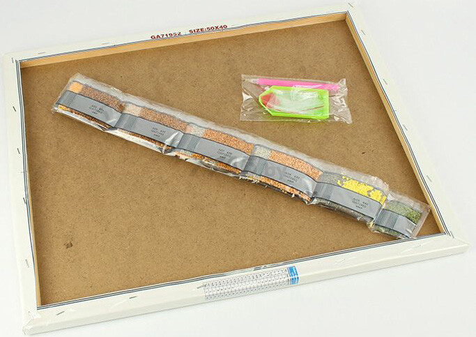 Алмазная вышивка DARVISH Ученый кот 40х50 см (DV-11514-39) - Фото 7