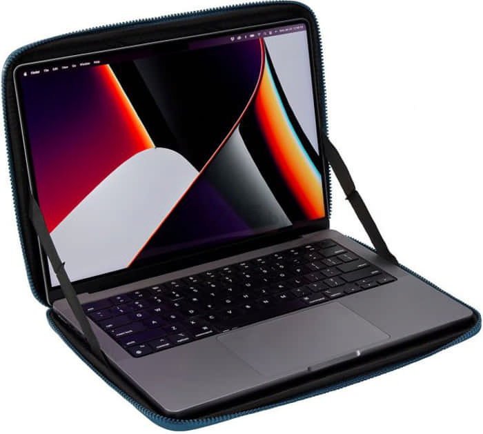 Чехол для ноутбука THULE Gauntlet MacBook Sleeve 13-14" Blue (TGSE2358BLU/3204903) - Фото 5