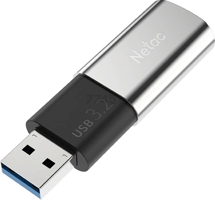 USB-флешка 128 Гб NETAC US2 Solid State USB 3.2 (NT03US2N-128G-32SL) - Фото 4