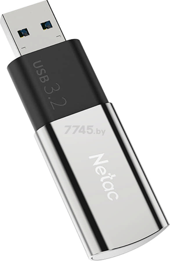 USB-флешка 128 Гб NETAC US2 Solid State USB 3.2 (NT03US2N-128G-32SL) - Фото 5