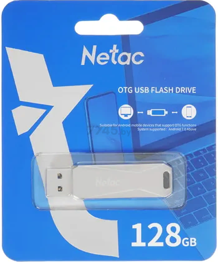 USB-флешка 128 Гб NETAC U782С USB 3.0 (NT03U782C-128G-30PN) - Фото 8