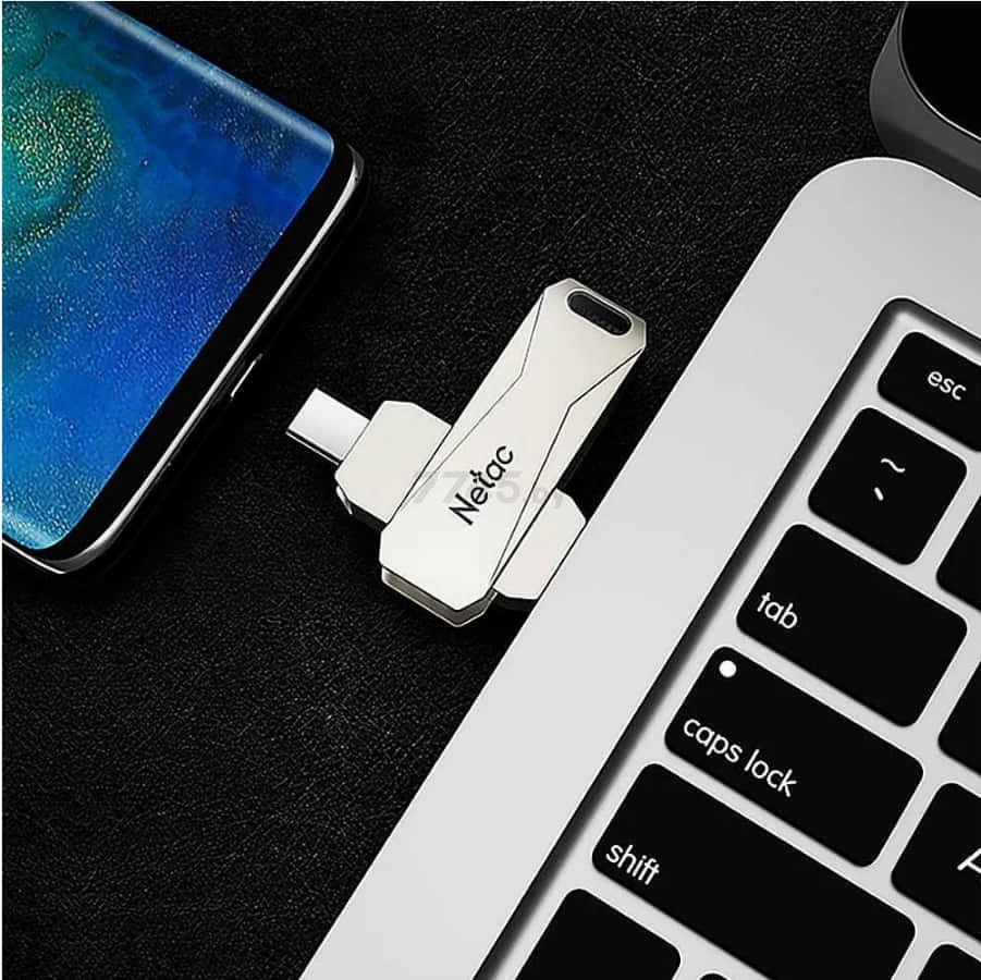 USB-флешка 128 Гб NETAC U782С USB 3.0 (NT03U782C-128G-30PN) - Фото 9