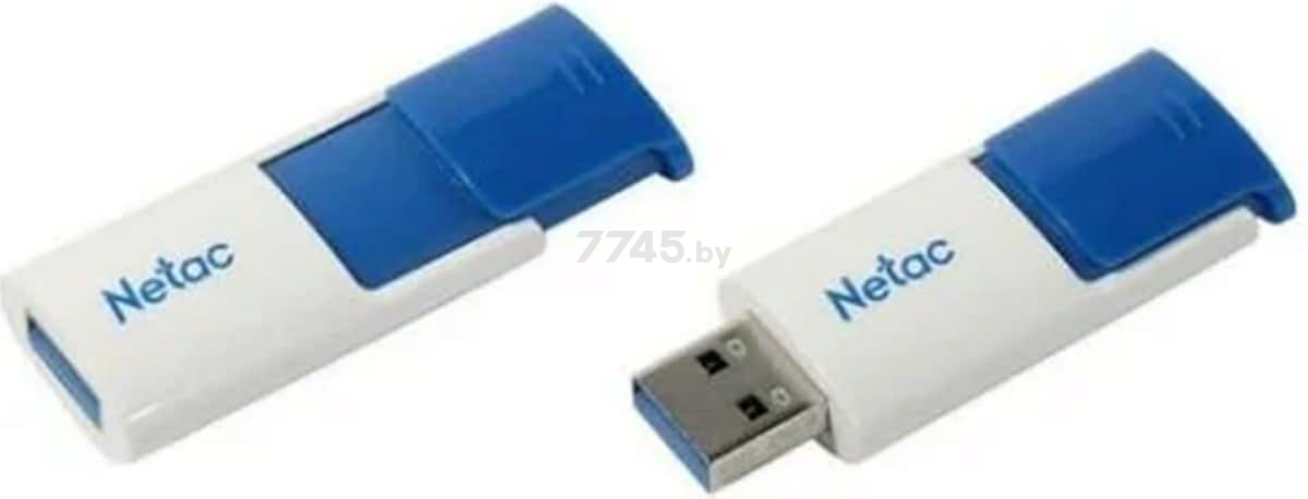 USB-флешка 32 Гб NETAC U182 USB 3.0 Blue (NT03U182N-032G-30BL) - Фото 6