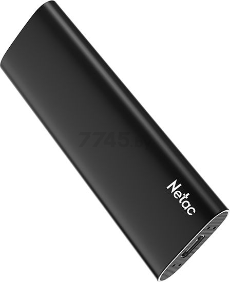 Внешний SSD диск NETAC Z Slim 250GB Black (NT01ZSLIM-250G-32BK) - Фото 2