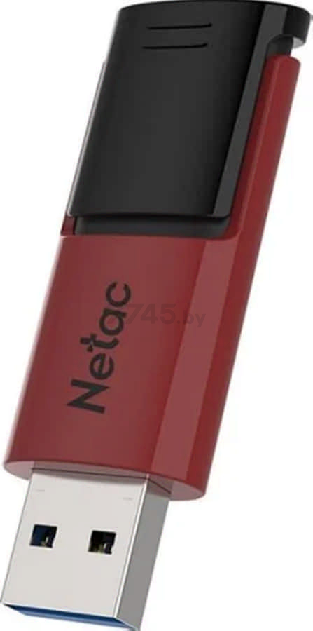 USB-флешка 64 Гб NETAC U182 USB 3.0 Red (NT03U182N-064G-30RE) - Фото 6
