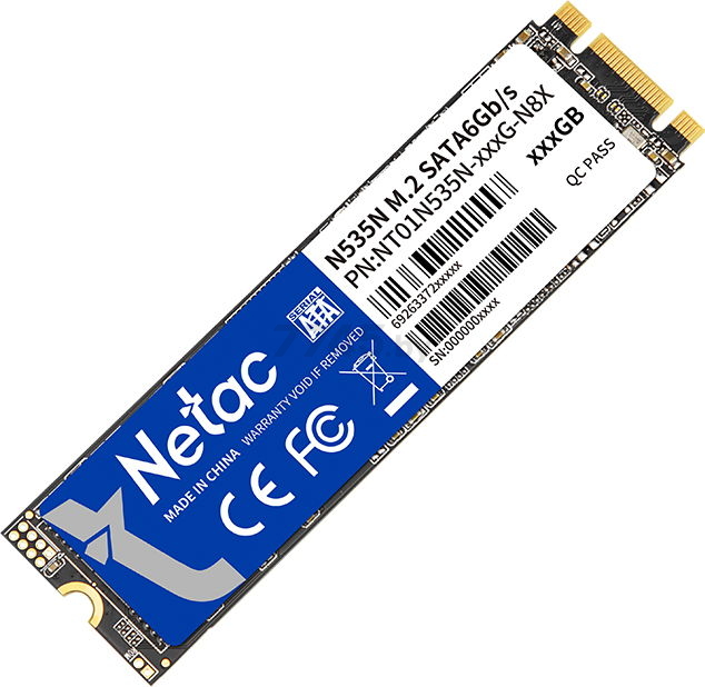 SSD диск Netac N535N M.2 SATA 1TB (NT01N535N-001T-N8X) - Фото 2