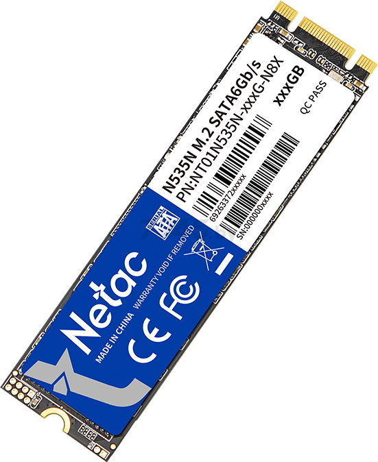SSD диск Netac N535N M.2 SATA 1TB (NT01N535N-001T-N8X) - Фото 3