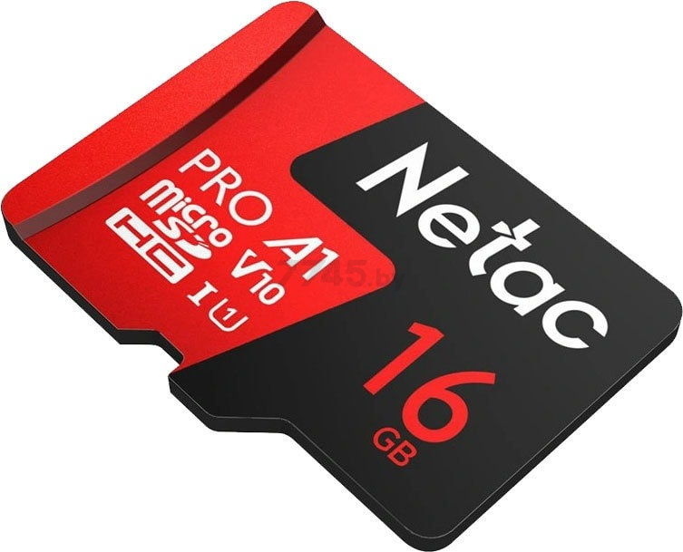 Карта памяти NETAC MicroSDHC 16GB P500 Extreme Pro с адаптером SD (NT02P500PRO-016G-R) - Фото 3