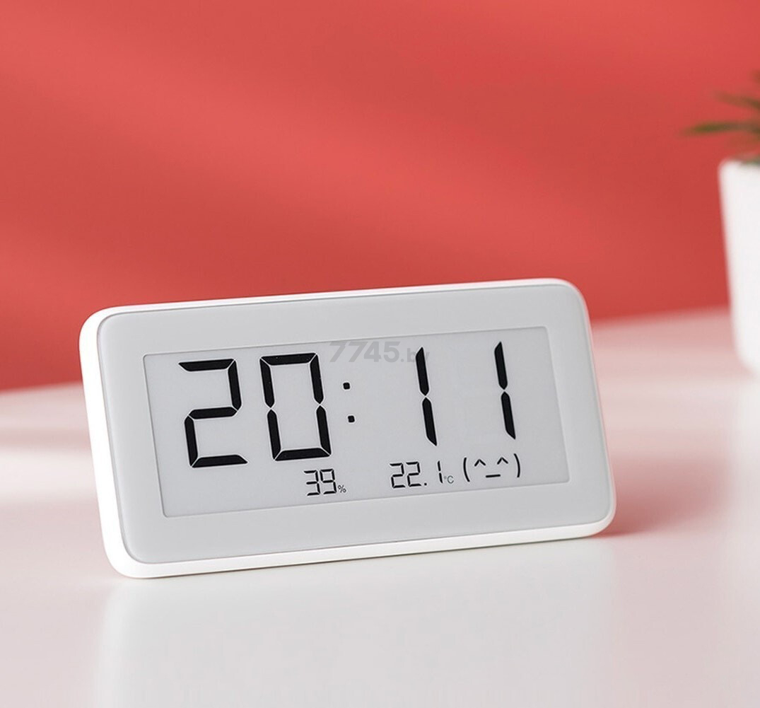 Часы-термогигрометр Xiaomi Temperature and Humidity Monitor Clock (LYWSD02MMC) (BHR5435GL) - Фото 9