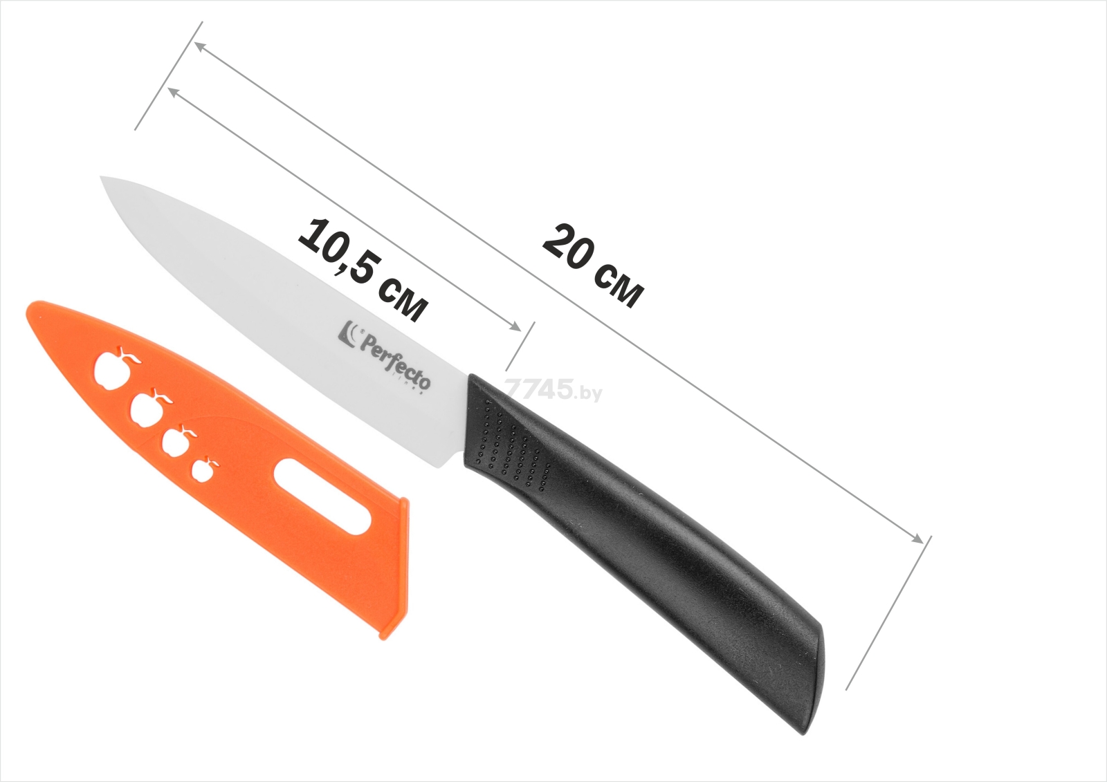 Нож кухонный PERFECTO LINEA Handy (21-493524) - Фото 3