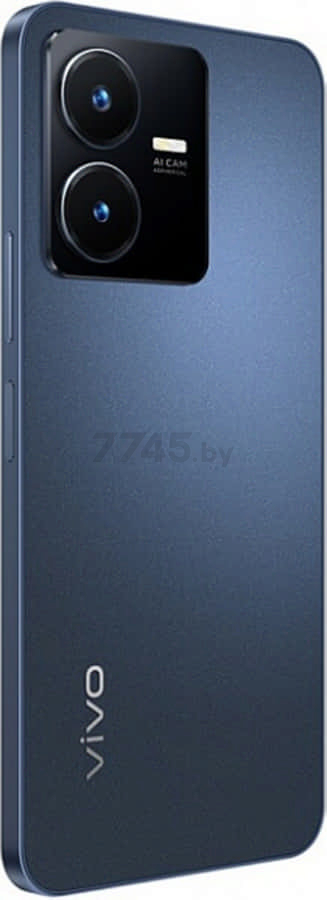 Смартфон VIVO Y22 4GB/64GB Синий космос (V2207) - Фото 5