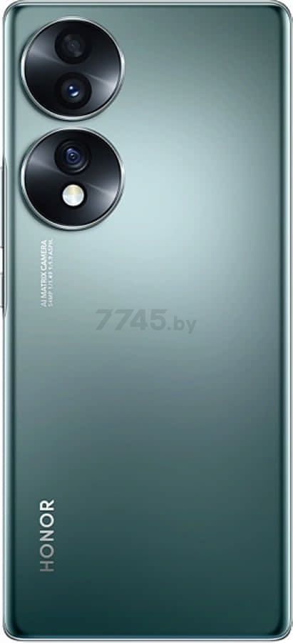 Смартфон HONOR 70 8GB/256GB Emerald Green 5109AJAG (FNE-NX9) - Фото 7