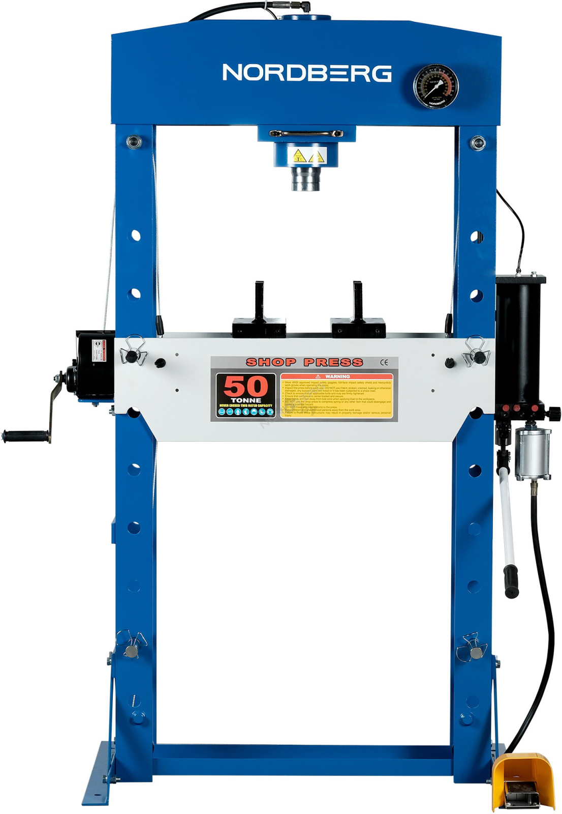 Пресс гидравлический 50 т напольный NORDBERG (N3650A) - Фото 2