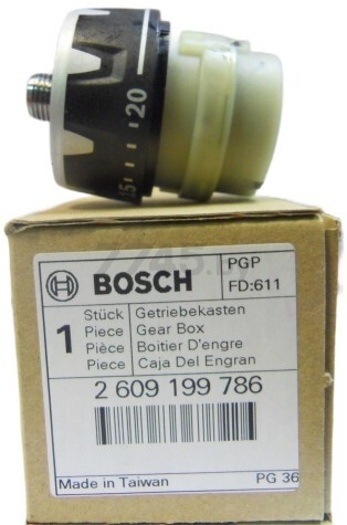 Редуктор в сборе для дрели-шуруповерта BOSCH GSR10,8; 14,4-2-Li, GSR18-2-Li (2609199786)