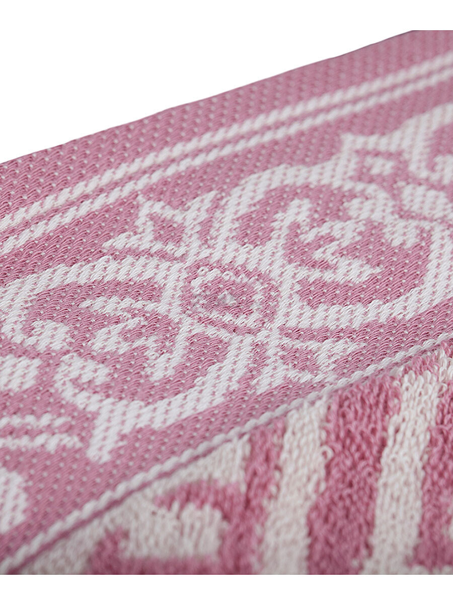 Полотенце махровое PRIVILEA Айседора 70х140 см пурпурный (19С9) - Фото 3