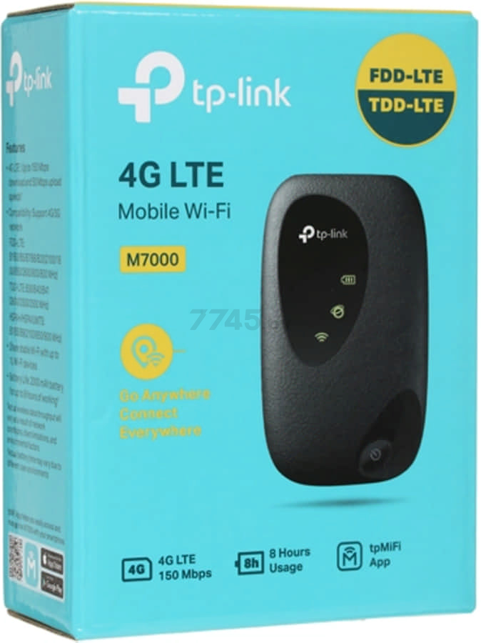 Мобильный Wi-Fi роутер TP-LINK M7000 - Фото 7