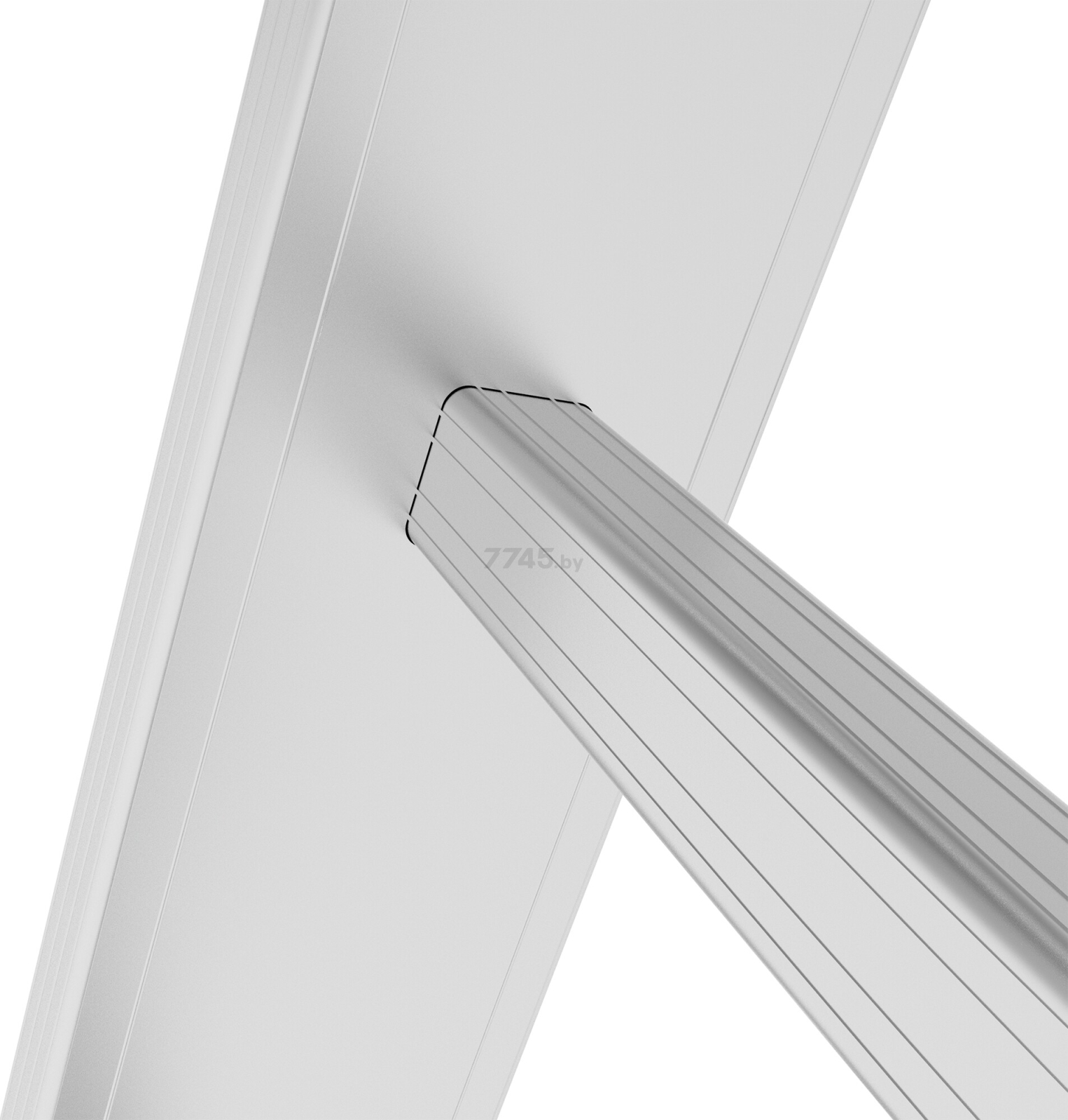 Лестница алюминиевая трехсекционная 447 см НОВАЯ ВЫСОТА NV223 (2230307) - Фото 8