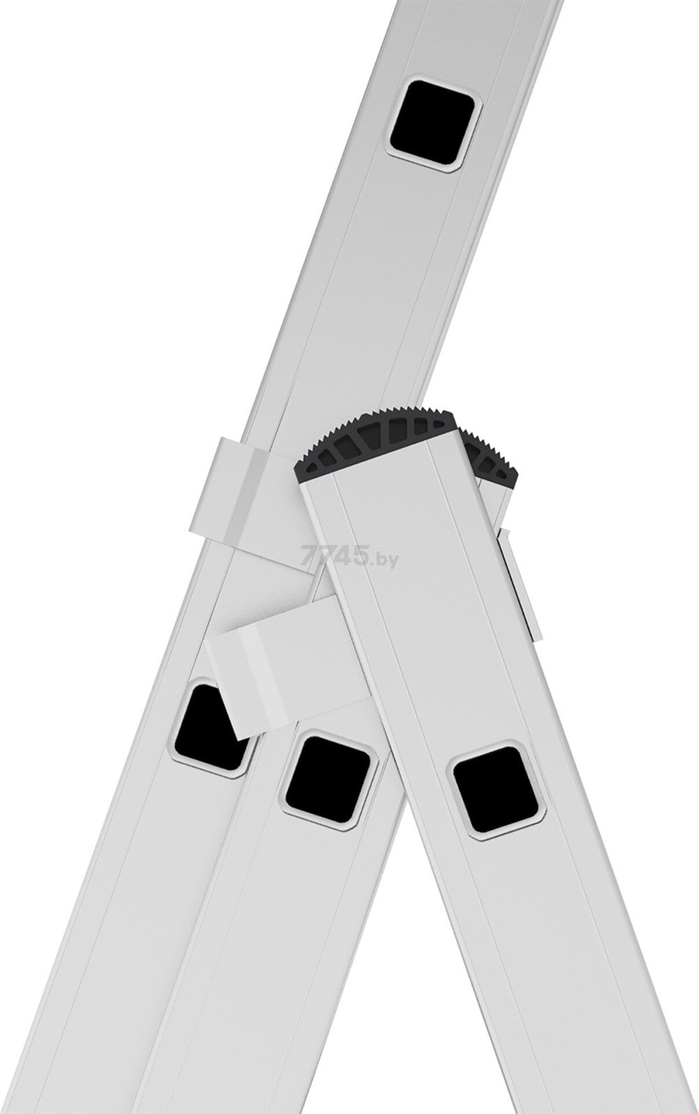 Лестница алюминиевая трехсекционная 447 см НОВАЯ ВЫСОТА NV223 (2230307) - Фото 9
