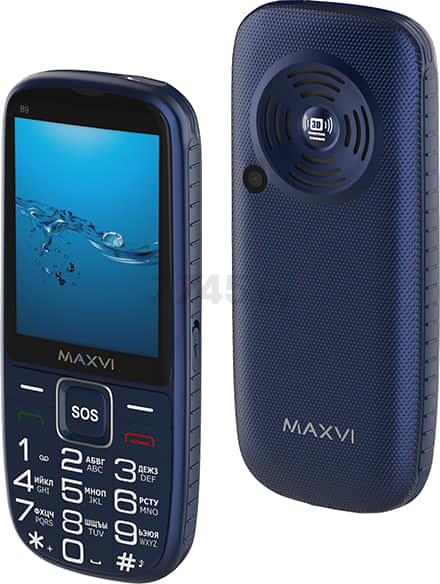 Мобильный телефон MAXVI B9 Blue