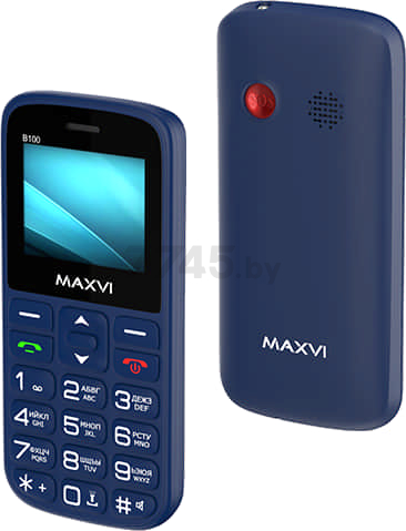 Мобильный телефон MAXVI B100 Blue