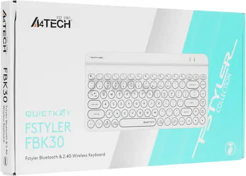 Клавиатура A4TECH Fstyler FBK30 White - Фото 19