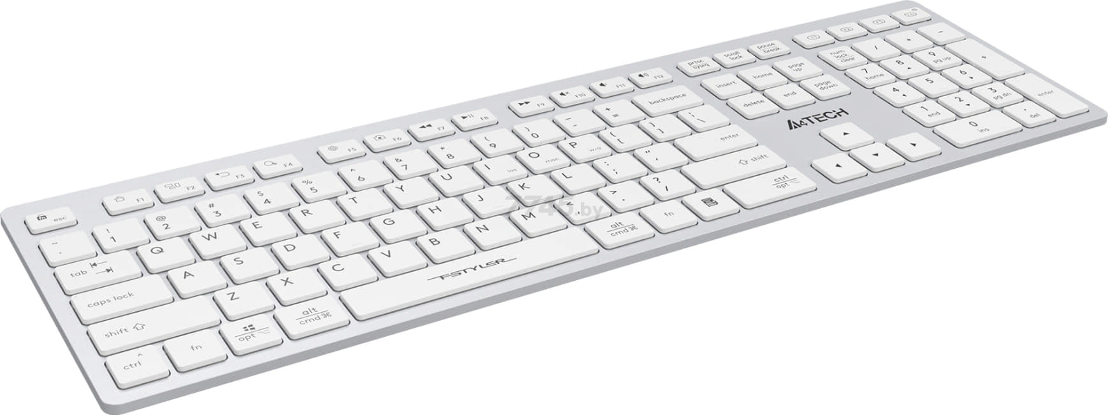 Клавиатура A4TECH Fstyler FBX50C White - Фото 7