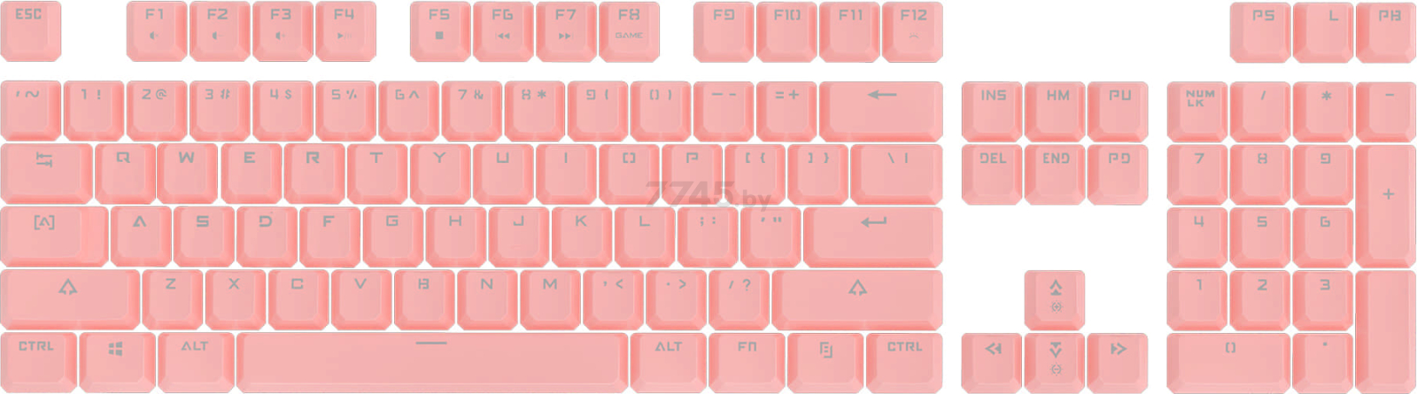 Клавиатура игровая A4TECH Bloody B800 Pink/White - Фото 11