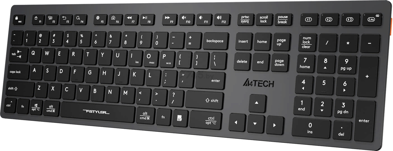 Клавиатура A4TECH Fstyler FBX50C Grey - Фото 5