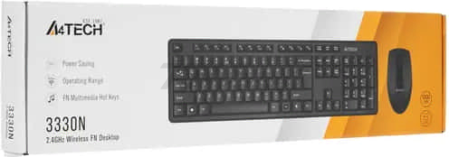 Комплект беспроводной клавиатура и мышь A4TECH 3330N - Фото 18
