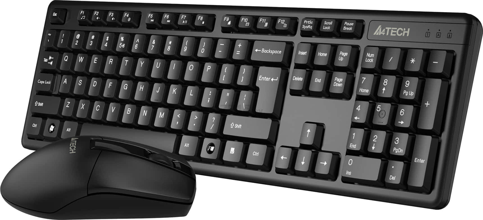 Комплект беспроводной клавиатура и мышь A4TECH 3330N - Фото 3