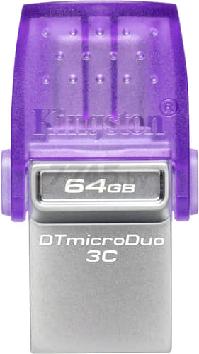 USB-флешка 64GB KINGSTON DataTraveler microDuo 3C (DTDUO3CG3/64GB) - Фото 2