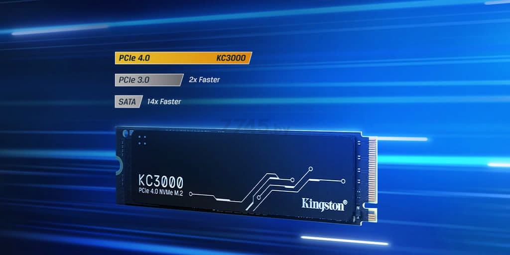 SSD диск Kingston KC3000 2048GB (SKC3000D/2048G) - Фото 4
