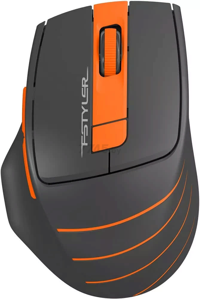 Мышь беспроводная A4TECH Fstyler FG30S Grey/Orange