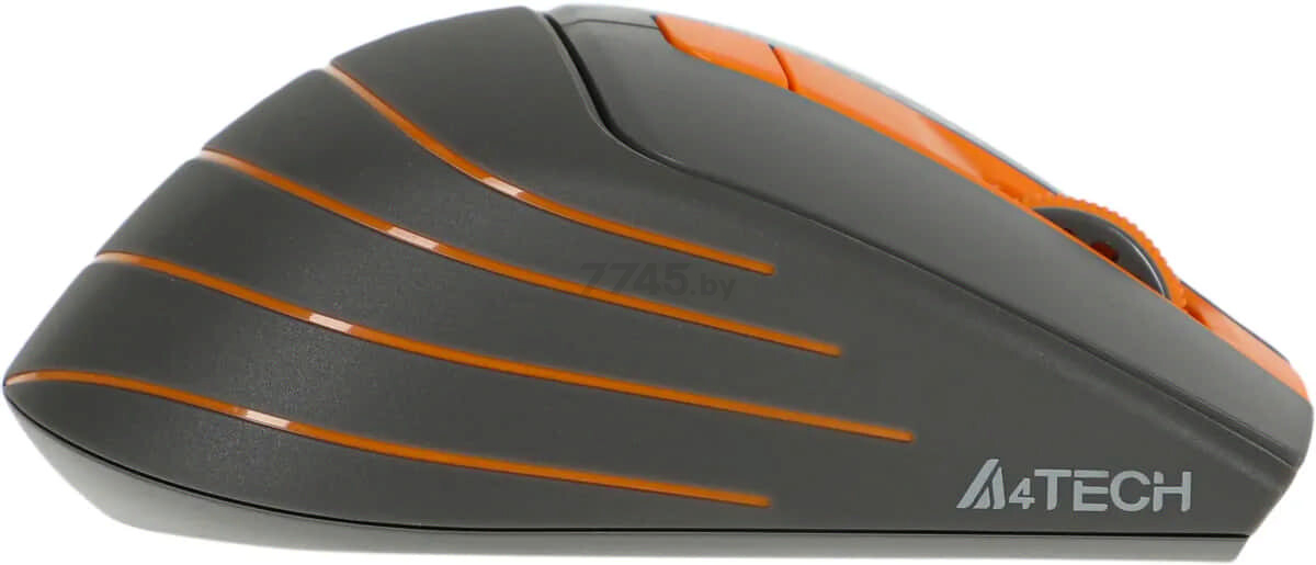 Мышь беспроводная A4TECH Fstyler FG30S Grey/Orange - Фото 11