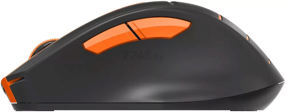 Мышь беспроводная A4TECH Fstyler FG30S Grey/Orange - Фото 6