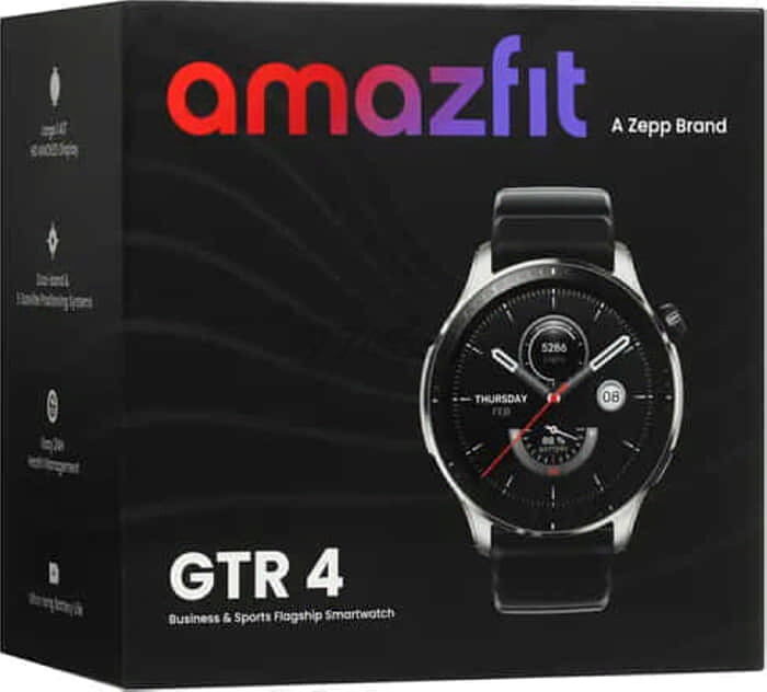 Умные часы AMAZFIT GTR 4 Superspeed Black - Фото 9