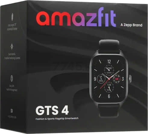 Умные часы AMAZFIT GTS 4 Black - Фото 12